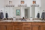 Master bathroom vanities